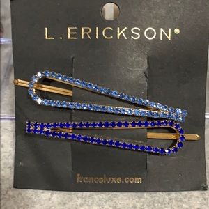 France Luxe L Erickson hair accessories crystals